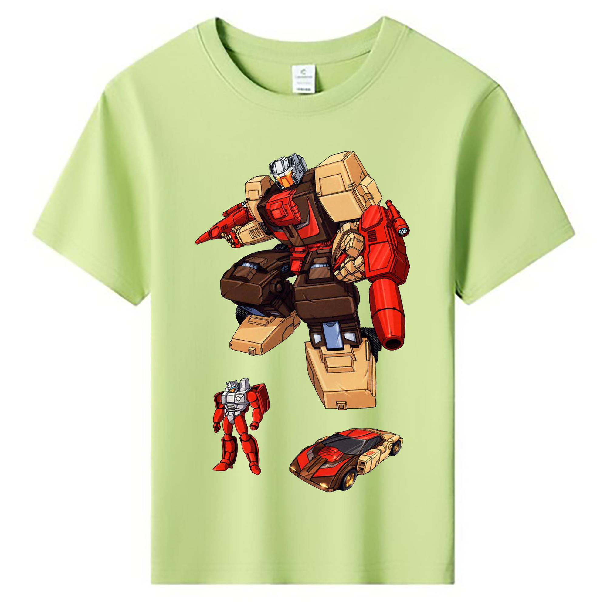 （画像用）  綿100％キッズTシャツ（フロントプリント）